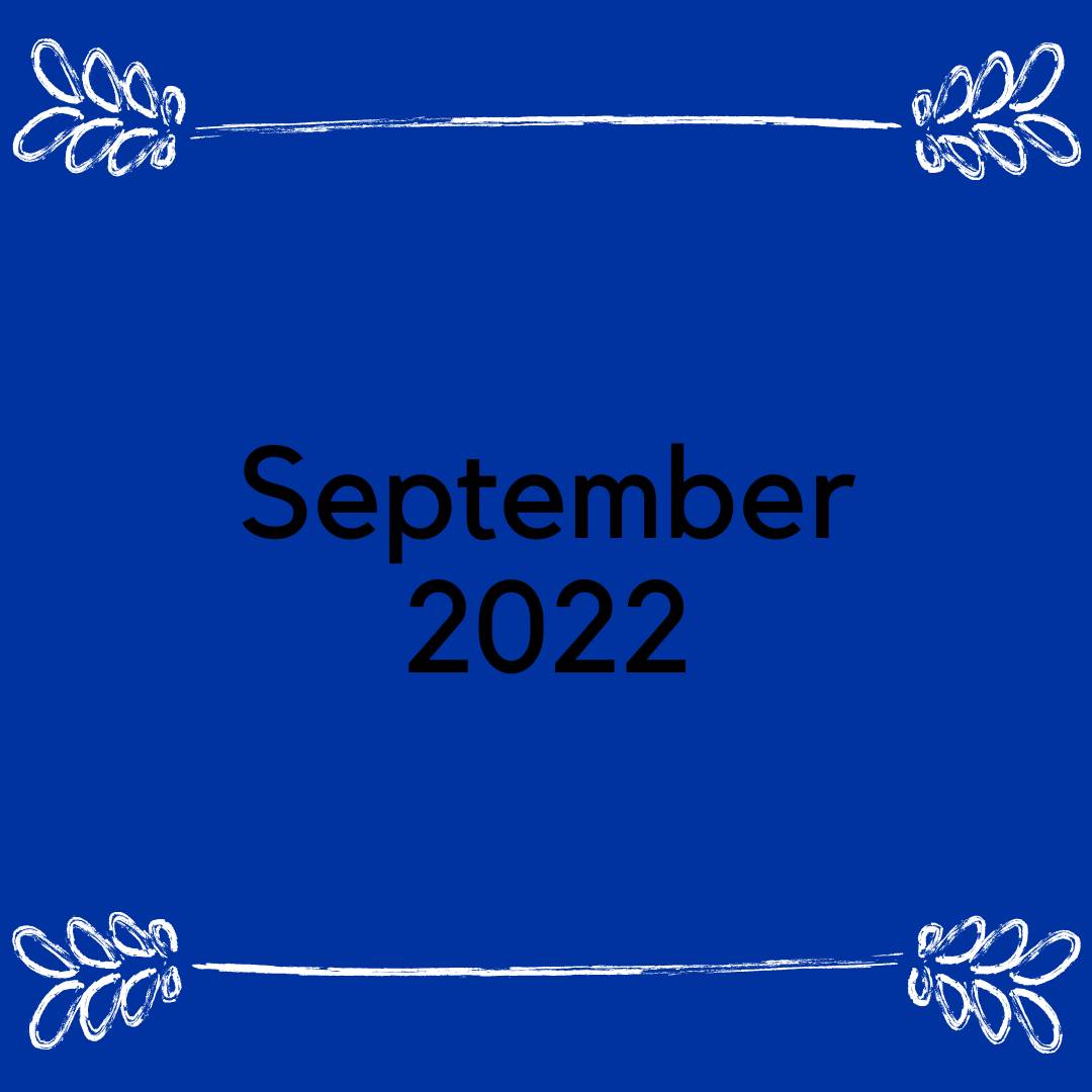 Exploratory Study Newsletter September 2022